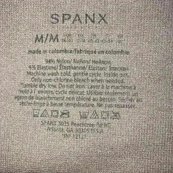 SPANX Look at Me Now High Waisted Seamless Shaping Leggings Size Medium - Picture 2 of 12